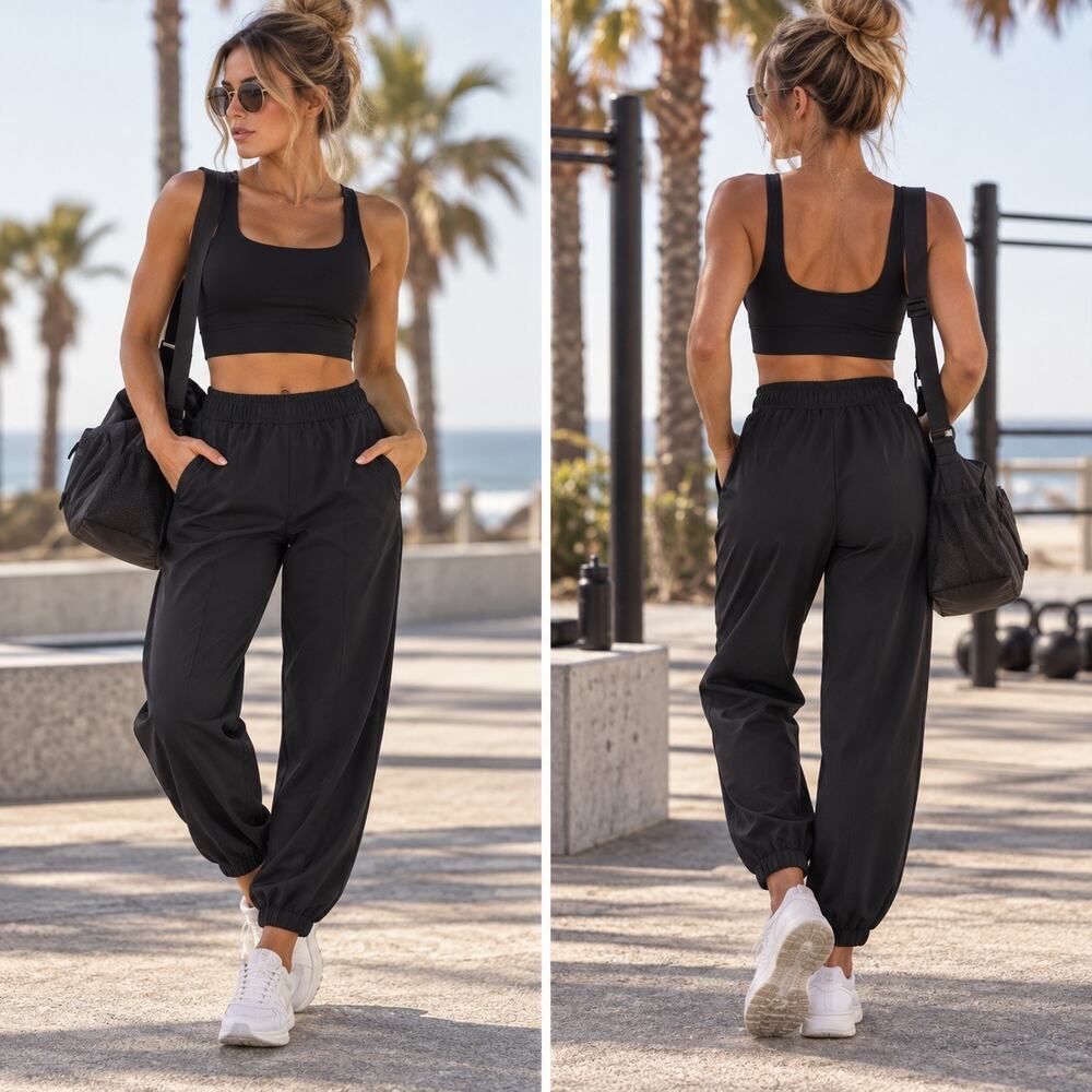 RBX Black Athletic Joggers Size Small